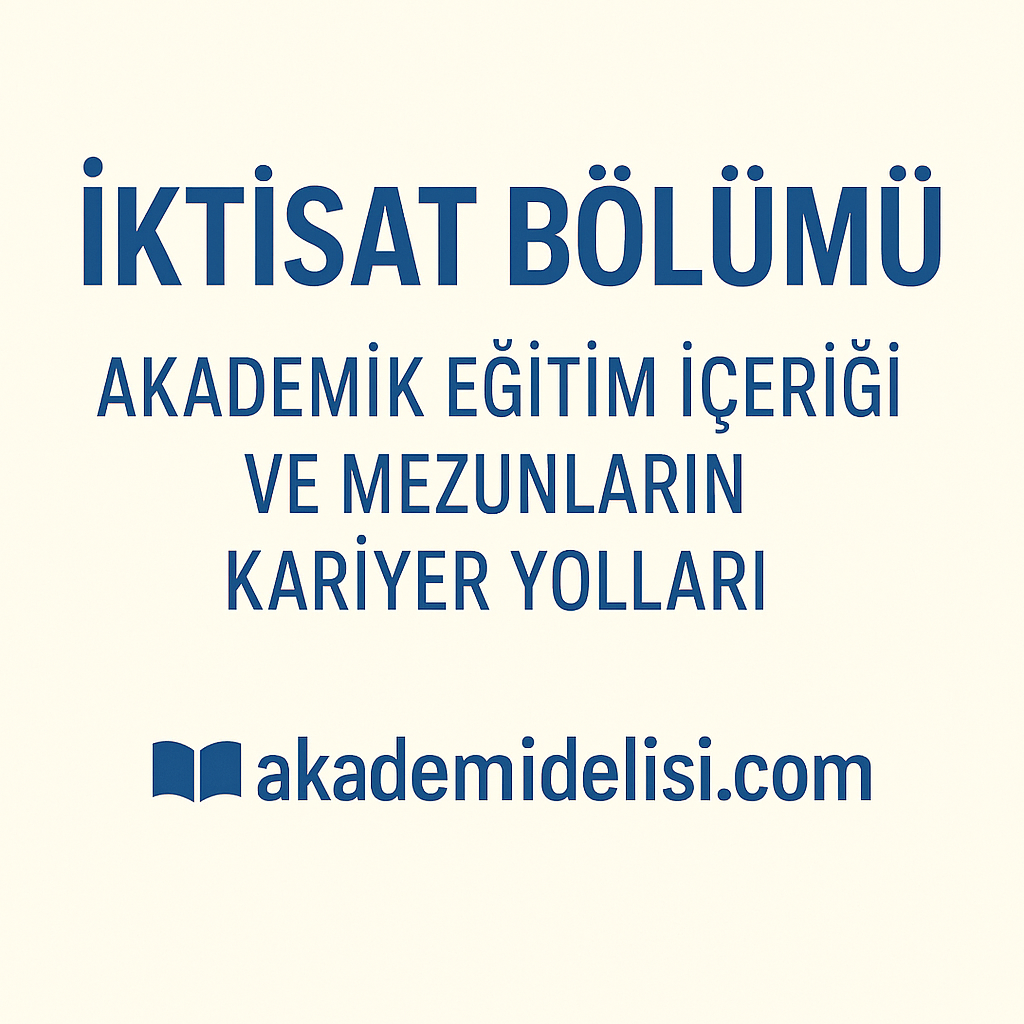 İktisat Bölümü Akademik Eğitim İçeriği ve Mezunların Kariyer Yolları - Akademi Delisi (Proje Yaptırma)