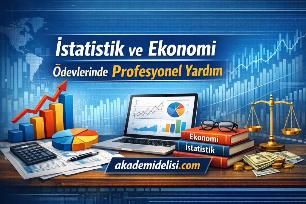 İstatistik ve Ekonomi Ödevlerinde Profesyonel Yardım - Akademi Delisi (Proje Yaptırma)